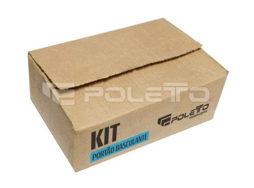 Kit para Portão Contrapeso com Pino e Mancais - Caixa 180mm